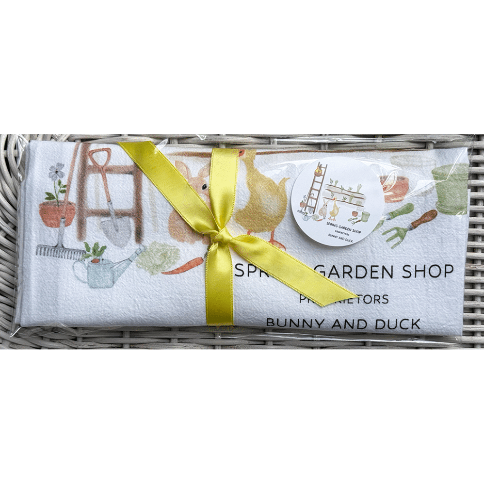 spring garden shop wrap